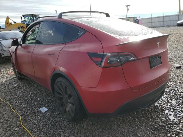 2021 TESLA MODEL Y VIN: 5YJYGDEF9MF194828