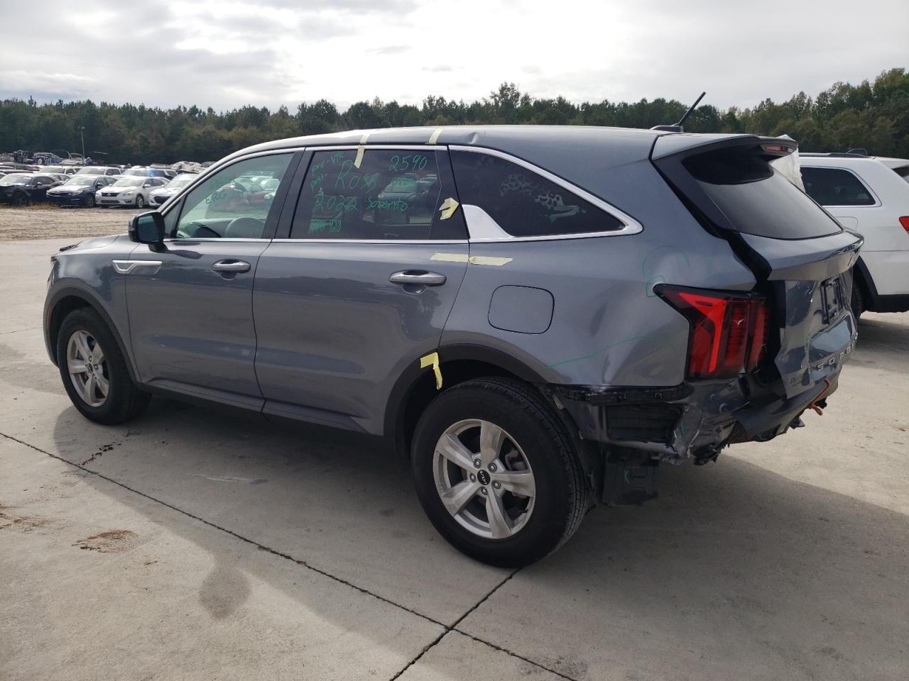2022 KIA SORENTO LX VIN:5XYRG4LC9NG144308