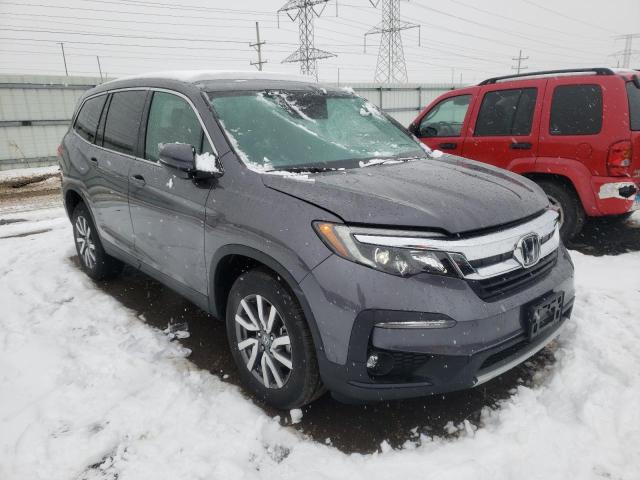 2021 HONDA PILOT EX VIN: 5FNYF5H30MB025601