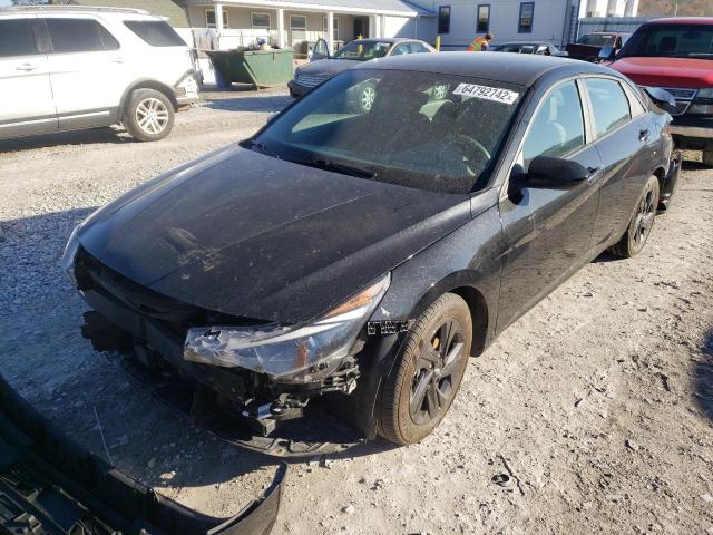 2021 HYUNDAI ELANTRA SEL VIN: 5NPLS4AG4MH007570