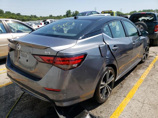 2021 NISSAN SENTRA SR VIN: 3N1AB8DV7MY322314