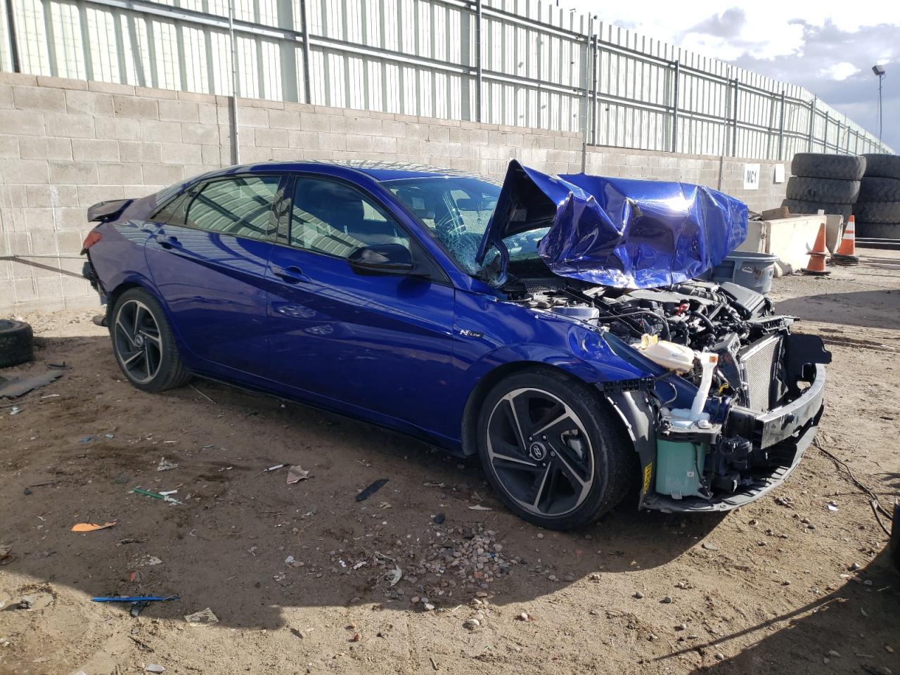 2023 HYUNDAI ELANTRA N LINE VIN:KMHLR4AFXPU486862