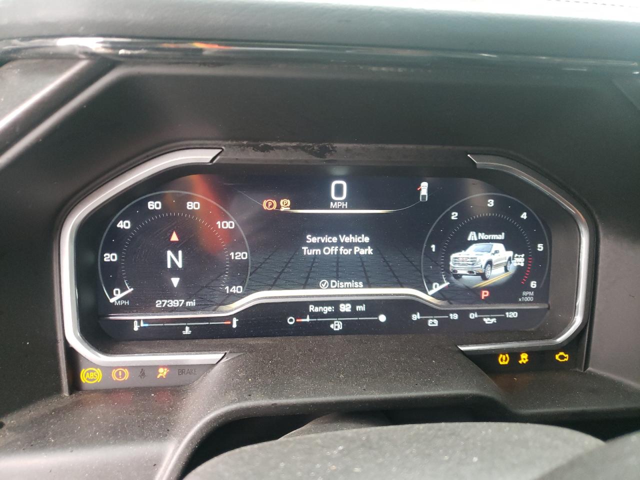 2022 GMC SIERRA K1500 AT4 VIN:3GTUUEET2NG504798