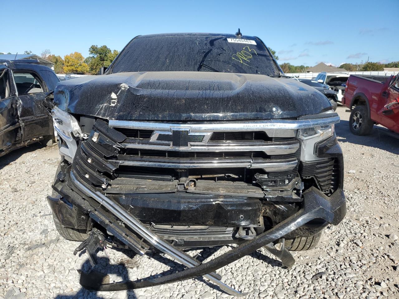 2023 CHEVROLET SILVERADO K1500 HIGH COUNTRY VIN:2GCUDJED3P1112734