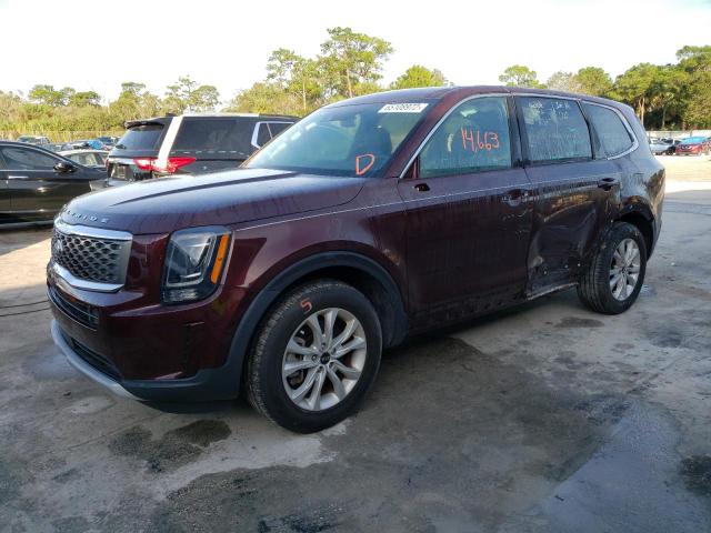 2021 KIA TELLURIDE LX VIN: 5XYP24HC1MG113986