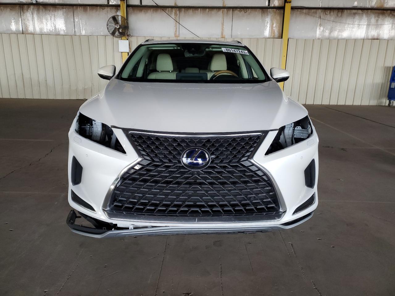 2022 LEXUS RX 450H VIN:2T2HGMDA8NC080696