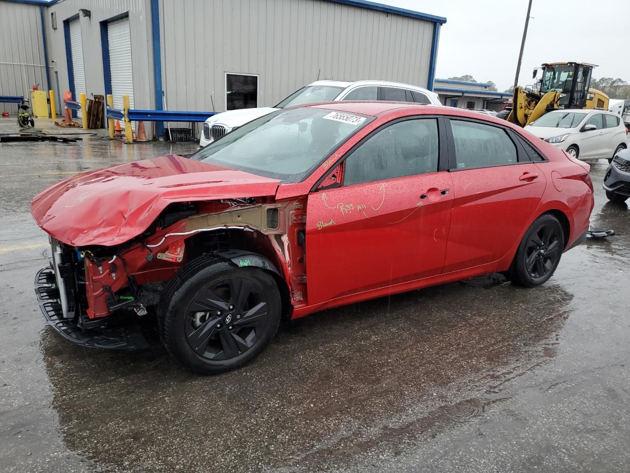 2022 HYUNDAI ELANTRA SEL VIN:5NPLS4AG9NH064879