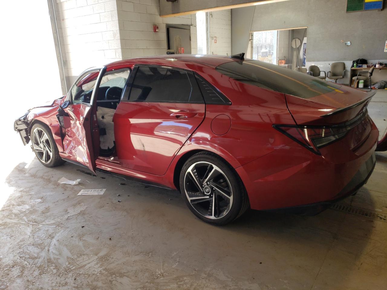 2022 HYUNDAI ELANTRA N LINE VIN:KMHLR4AF5NU369932