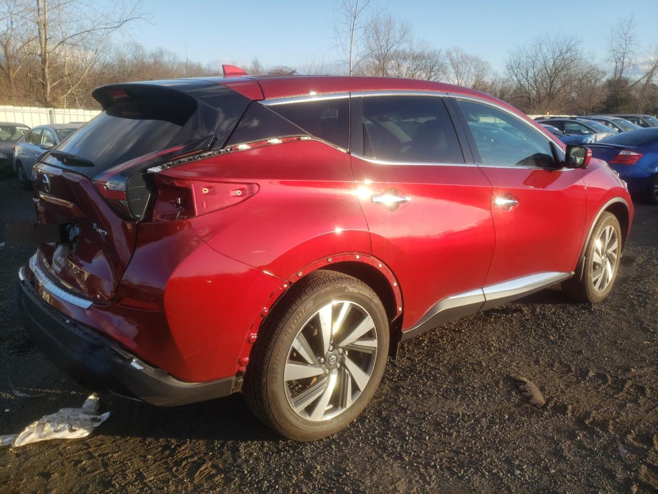 2022 NISSAN MURANO SL VIN:5N1AZ2CS0NC115444
