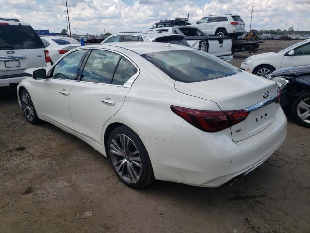 2021 INFINITI Q50 SENSORY VIN: JN1EV7CRXMM754101