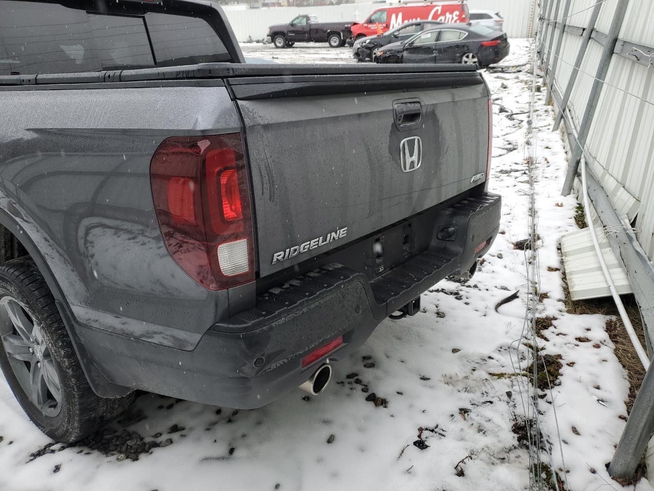 2022 HONDA RIDGELINE RTL VIN:5FPYK3F70NB009431