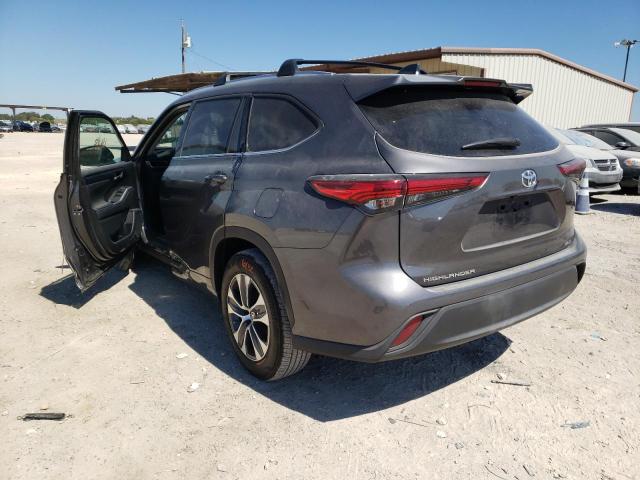 2021 TOYOTA HIGHLANDER XLE VIN: 5TDHZRAH0MS055276