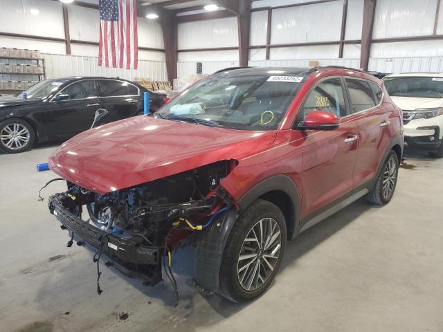 2021 HYUNDAI TUCSON LIMITED VIN: KM8J33AL2MU368485