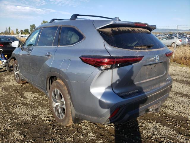 2021 TOYOTA HIGHLANDER HYBRID XLE VIN: 5TDHBR***********