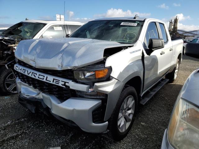 2021 CHEVROLET SILVERADO C1500 CUSTOM VIN: 1GCRWBEK6MZ285610