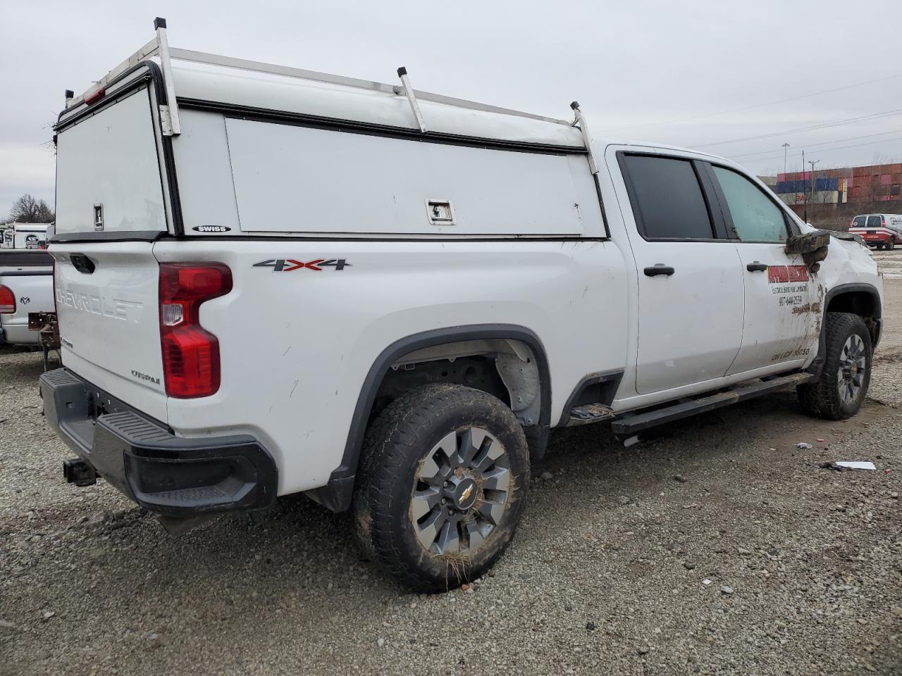 2023 CHEVROLET SILVERADO K2500 CUSTOM VIN:2GC4YME76P1711952