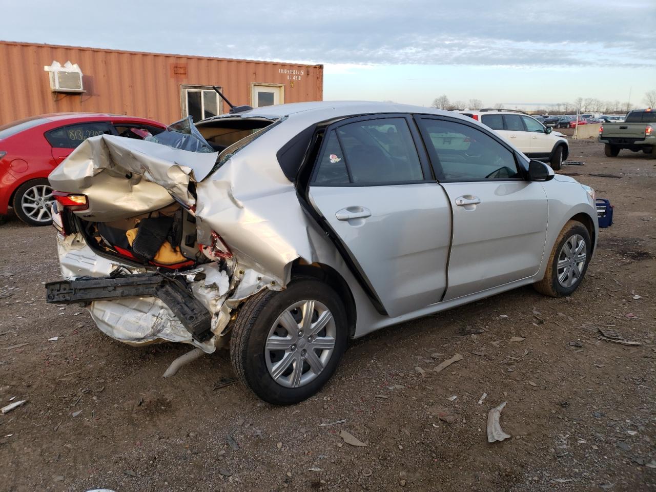 2022 KIA RIO LX VIN:3KPA24AD3NE471453