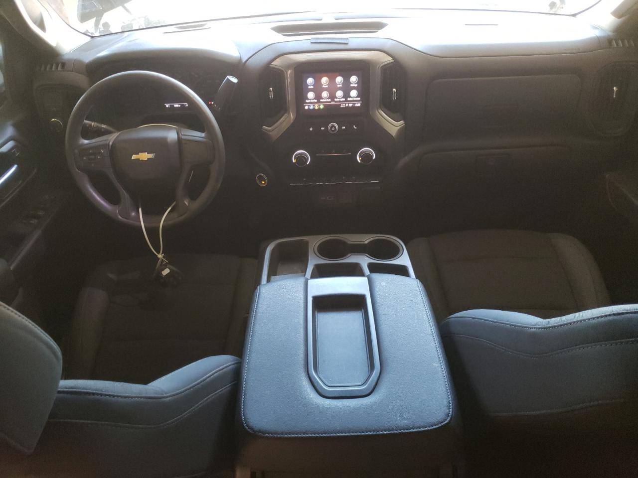 2022 CHEVROLET SILVERADO C1500 CUSTOM VIN:3GCPABEKXNG622531