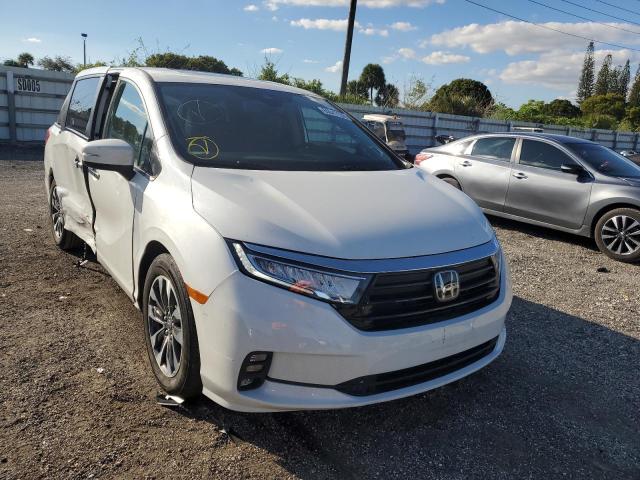 2021 HONDA ODYSSEY EXL VIN: 5FNRL6H75MB020691