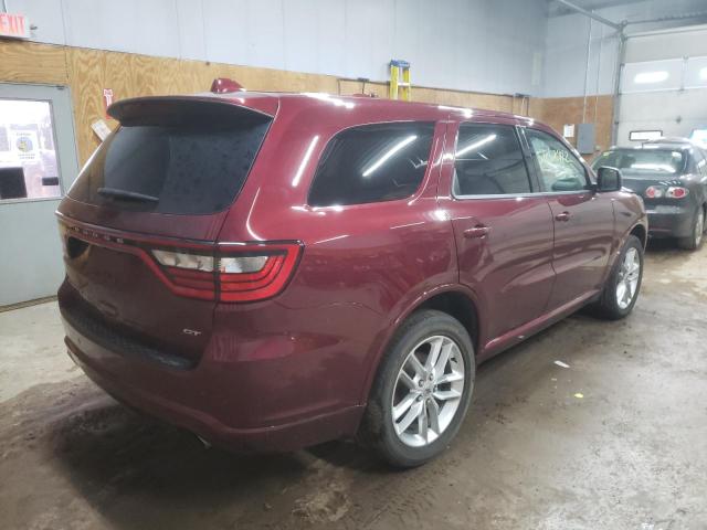 2021 DODGE DURANGO GT VIN: 1C4RDJDG9MC544901