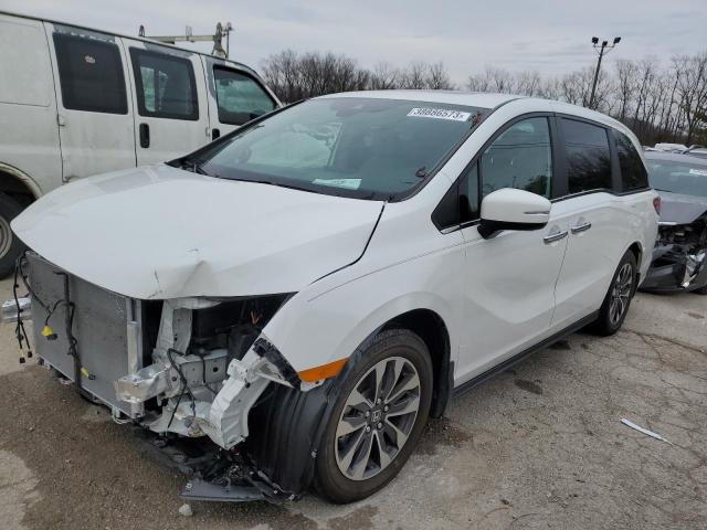 2021 HONDA ODYSSEY EXL VIN: 5FNRL6H72MB032331