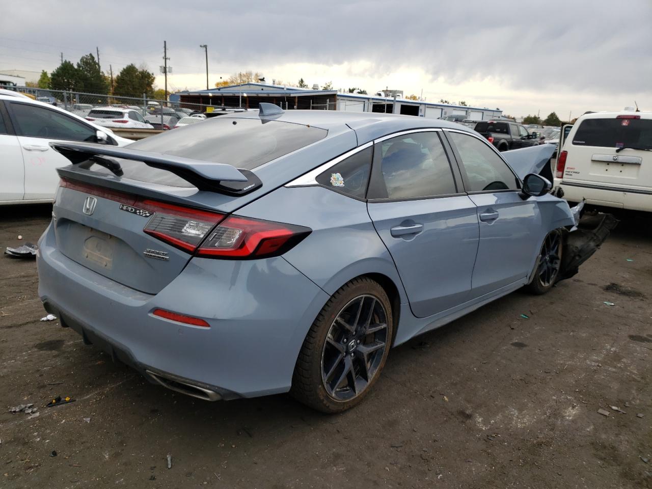 2022 HONDA CIVIC SPORT TOURING VIN:19XFL1G81NE000221