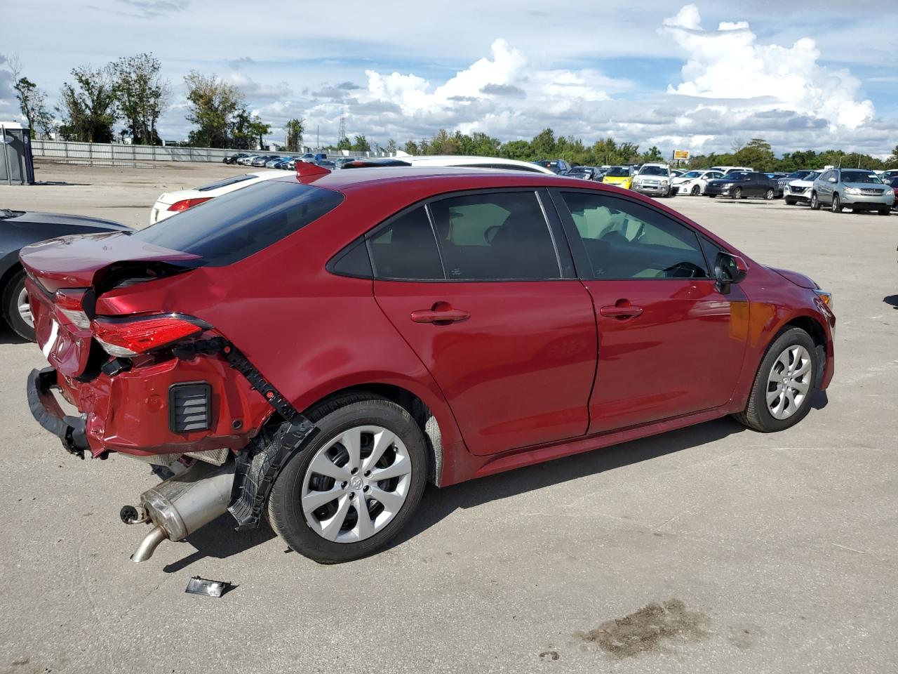 2022 TOYOTA COROLLA LE VIN:5YFEPMAE7NP366778
