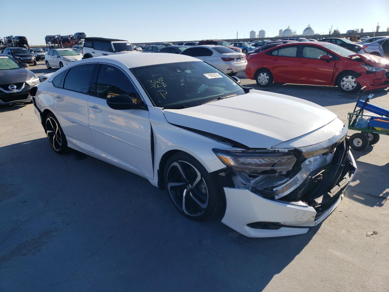 2022 HONDA ACCORD SPORT VIN:1HGCV1F38NA008064