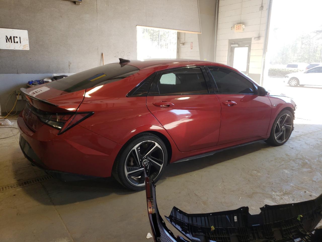 2022 HYUNDAI ELANTRA N LINE VIN:KMHLR4AF5NU369932