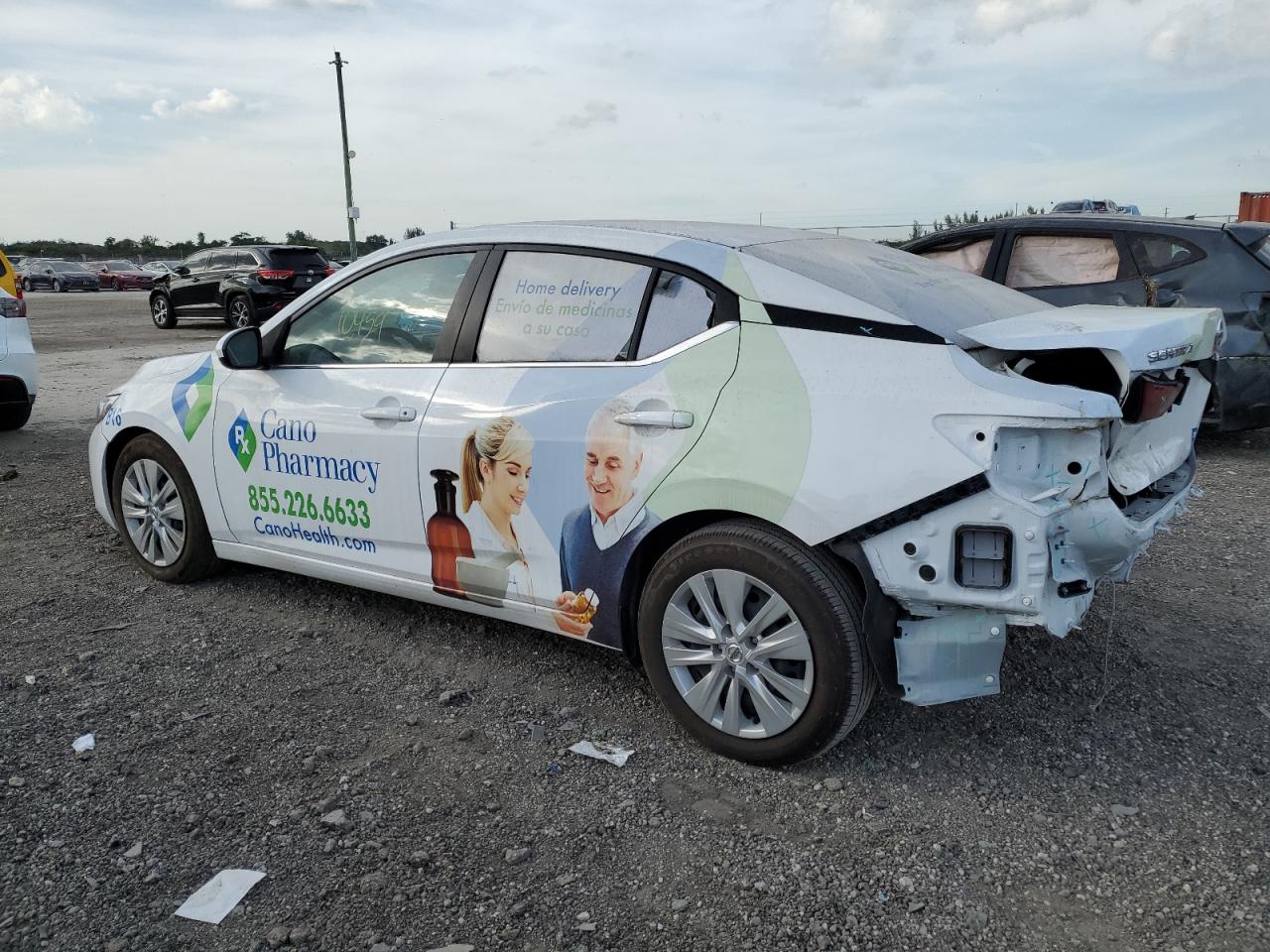 2022 NISSAN SENTRA S VIN:3N1AB8BVXNY279446