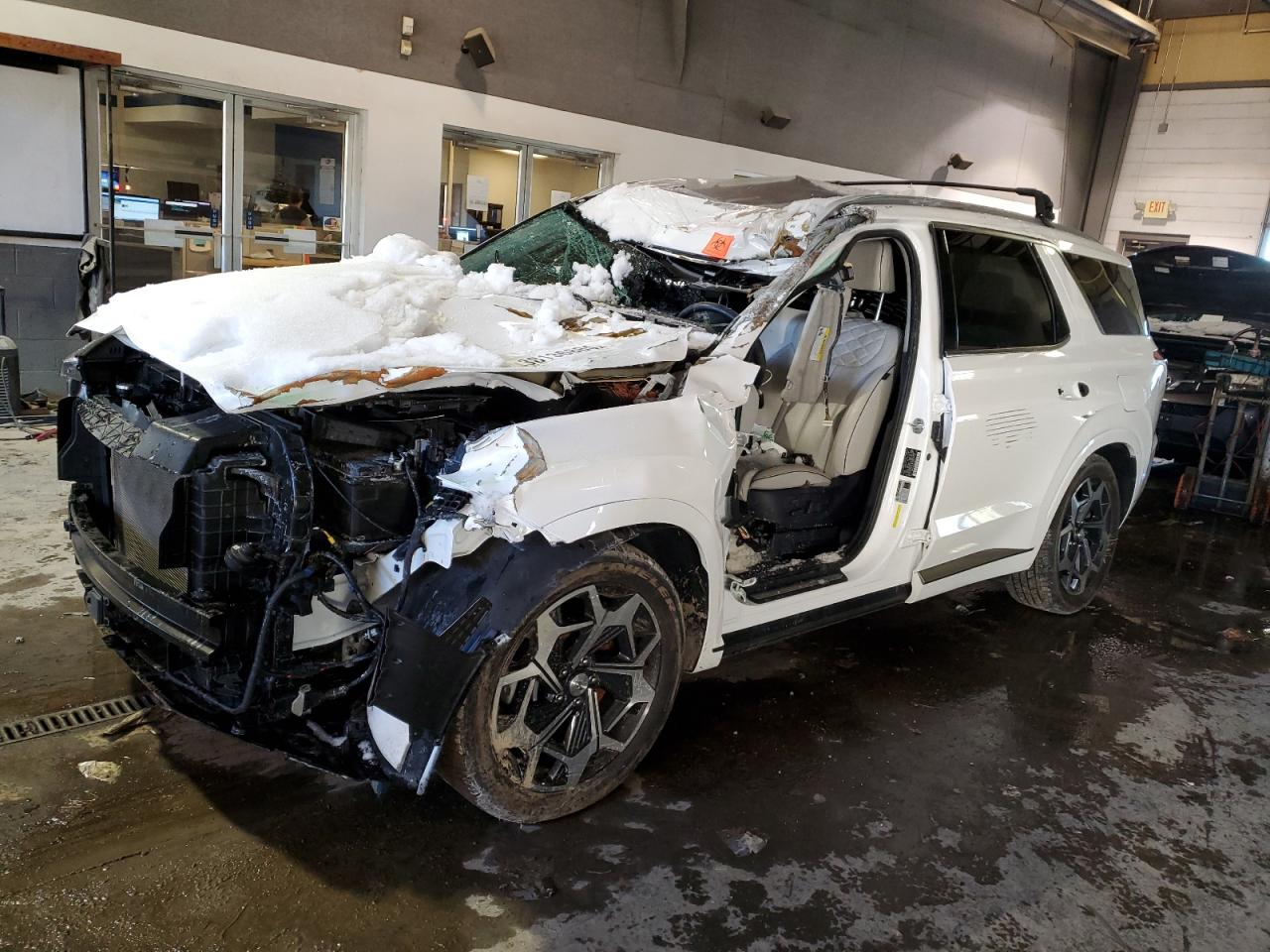2022 HYUNDAI PALISADE CALLIGRAPHY VIN:KM8R7DHE2NU345035