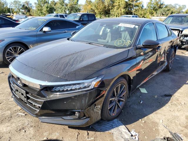 2021 HONDA ACCORD EXL VIN: 1HGCV1F55MA124886