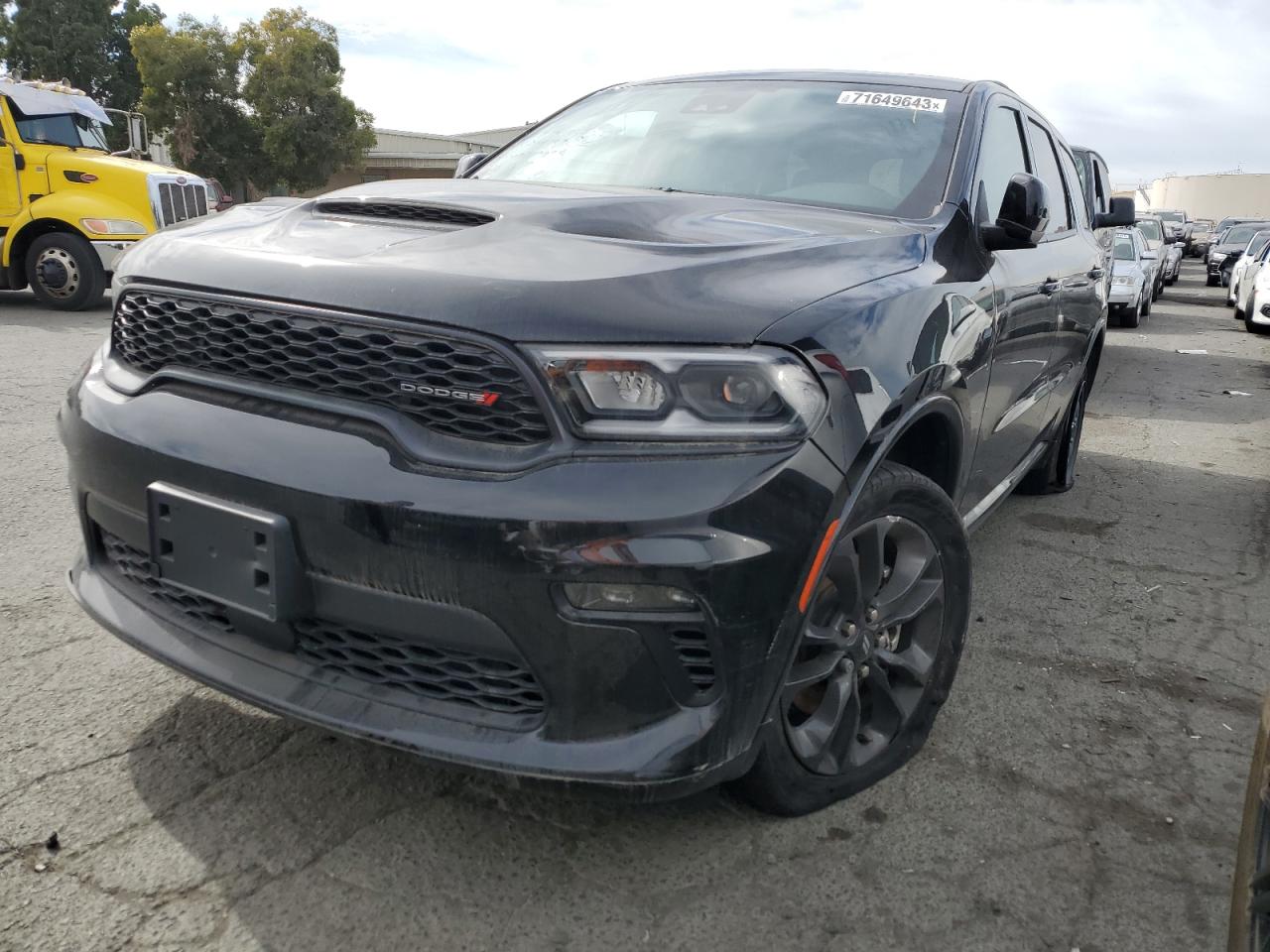 2022 DODGE DURANGO GT VIN:1C4RDJDG5NC201228