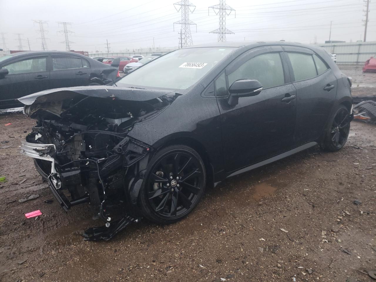 2022 TOYOTA COROLLA SE VIN:JTND4MBE8N3179296