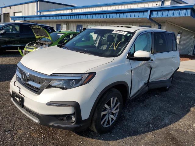 2021 HONDA PILOT EXL VIN: 5FNYF6H59MB051850