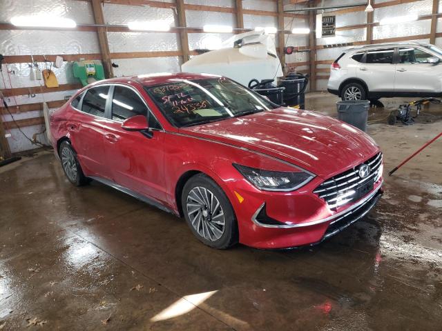 2021 HYUNDAI SONATA HYBRID VIN: KMHL34JJ5MA024356