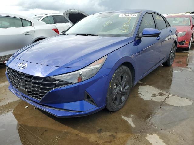 2021 HYUNDAI ELANTRA SEL VIN: 5NPLS4AG0MH035513