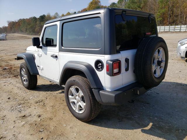 2021 JEEP WRANGLER SPORT VIN: 1C4GJXAG5MW796179