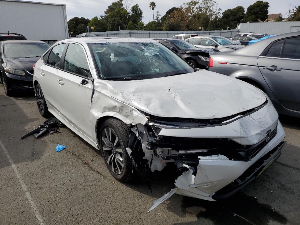 2023 HONDA CIVIC EX VIN:2HGFE1F72PH325259