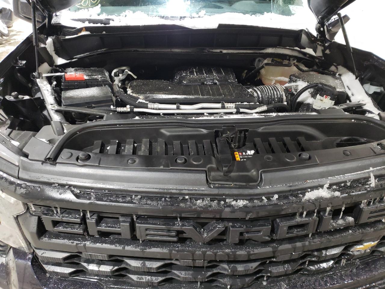 2022 CHEVROLET SILVERADO K1500 CUSTOM VIN:3GCPDBEK2NG606413