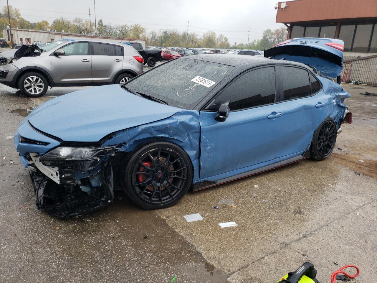 2022 TOYOTA CAMRY TRD VIN:4T1KZ1AK9NU068653