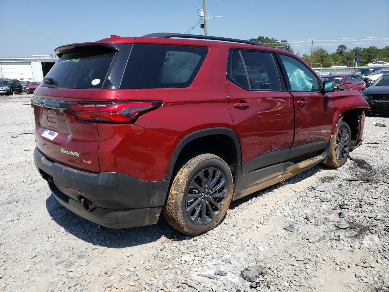 2022 CHEVROLET TRAVERSE RS VIN:1GNERJKW9NJ112260