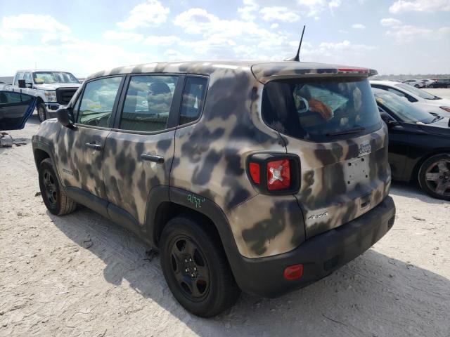 2021 JEEP RENEGADE SPORT VIN: ZACNJDAB6MPN16547