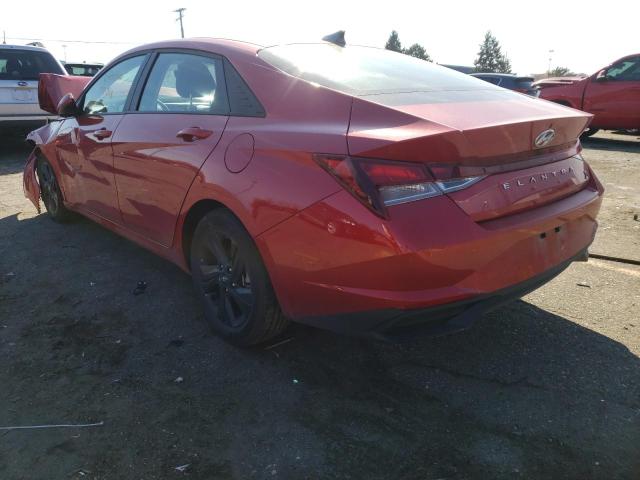 2021 HYUNDAI ELANTRA SEL VIN: 5NPLM4AG7MH043344