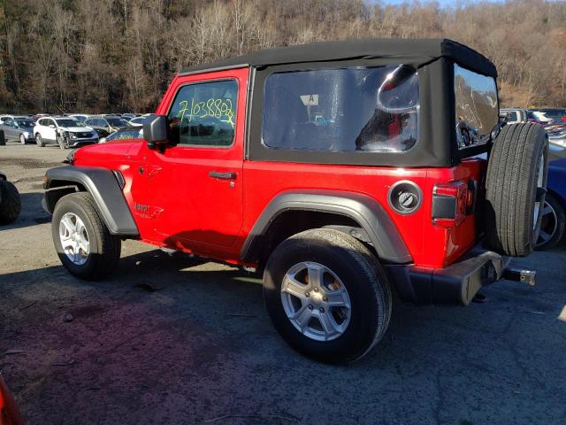 2021 JEEP WRANGLER SPORT VIN: 1C4GJXAN0MW827546