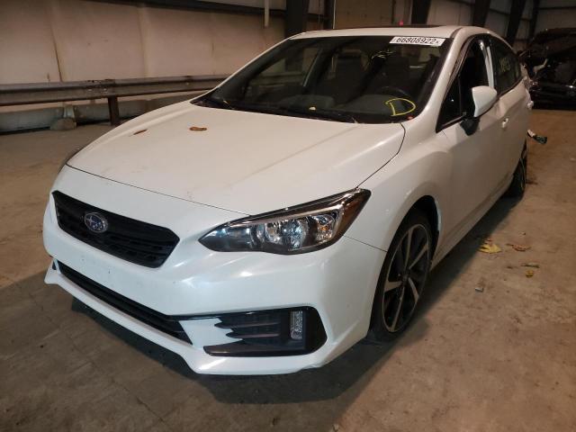 2021 SUBARU IMPREZA SPORT VIN: 4S3GKA***********