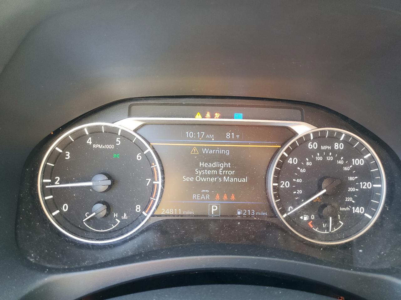 2023 NISSAN ALTIMA SR VIN:1N4BL4CV7PN361145