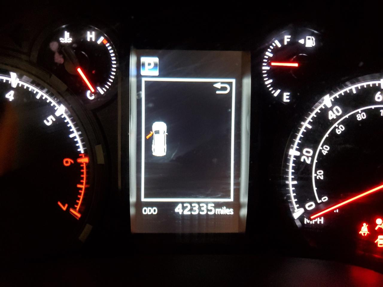 2022 TOYOTA 4RUNNER TRAIL VIN:JTETU5JR8N6049734