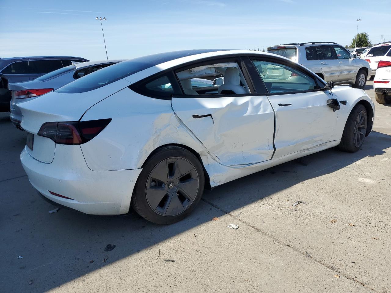 2022 TESLA MODEL 3  VIN:5YJ3E1EA3NF360166