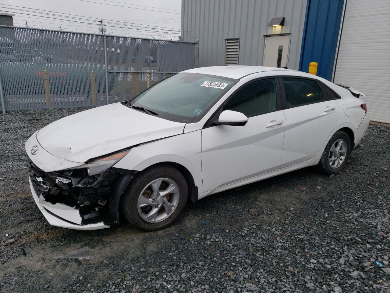 2022 HYUNDAI ELANTRA SEL VIN:KMHLM4AG2NU277958